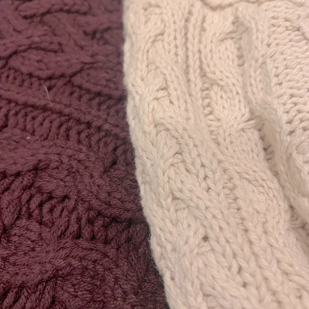Cable knit sweater - Picture 3 of 3